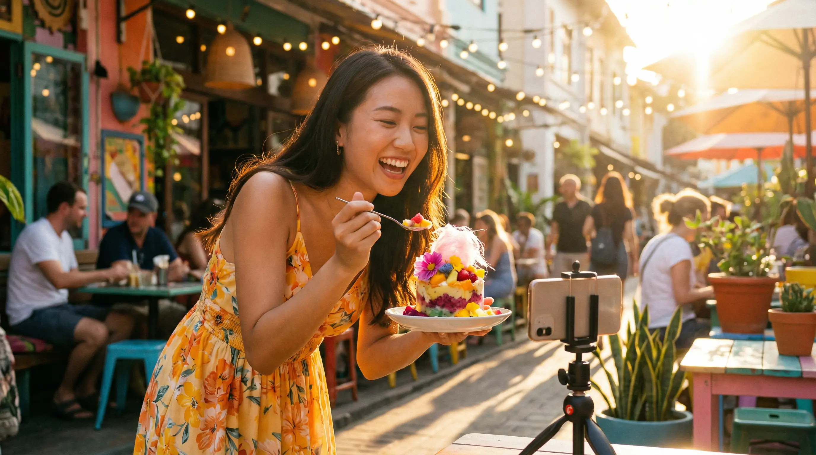 暗网美食探店视频